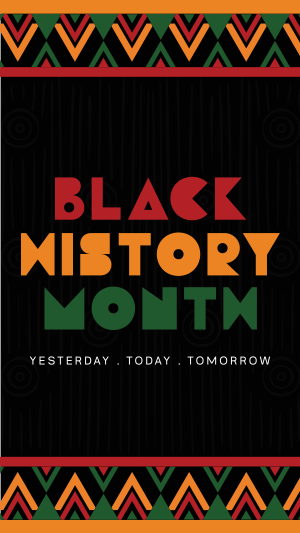 History Celebration Month Facebook story Image Preview