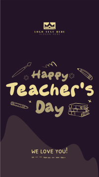 Teachers Day Greeting Facebook story Image Preview