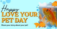 Bubbly Pet Day Facebook Ad Design