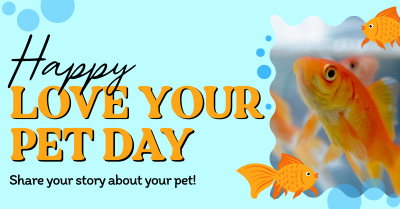 Bubbly Pet Day Facebook ad Image Preview