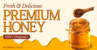 Organic Premium Honey Facebook Ad Design