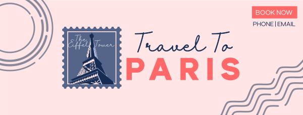 Welcome To Paris Facebook Cover Design Image Preview