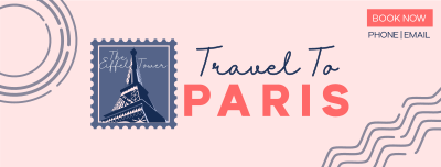 Welcome To Paris Facebook cover Image Preview
