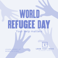 World Refugee Day Linkedin Post Image Preview