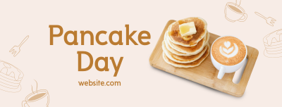 Pancake & Coffee Facebook cover Image Preview