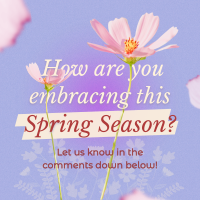 Spring Customer Engagement Instagram Post Preview