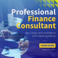 Professional Finance Consultant Instagram post Image Preview