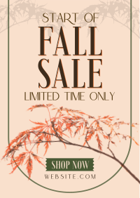 Fall Season Sale Flyer Design