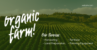Organic Farming Facebook Ad Design