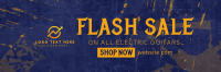 Guitar Flash Sale Twitter Header Preview