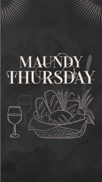 Maundy Thursday Supper Instagram Reel Preview