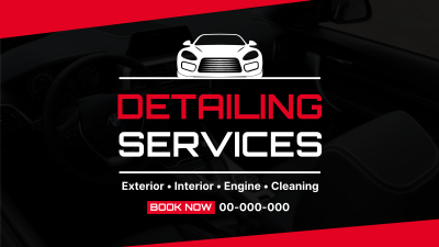 Car Detailing Services Facebook event cover Image Preview