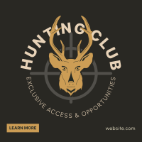 Deer Hunting Instagram post Image Preview