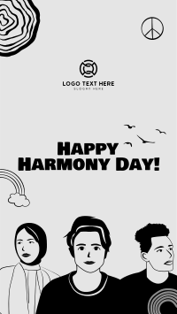 Harmony Day Celebration Facebook story Image Preview