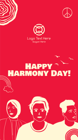 Harmony Day Celebration Facebook story
