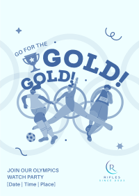 Olympics Watch Party Poster Image Preview