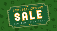 Lucky Irish Pattern Facebook event cover Image Preview