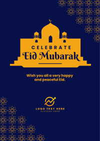 Celebrate Eid Mubarak Flyer Image Preview