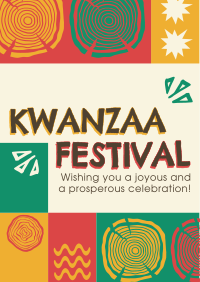 Tribal Kwanzaa Festival Flyer Design
