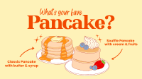 Classic and Souffle Pancakes Facebook event cover Image Preview