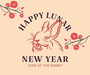 Ink Lunar Rabbit Facebook post Image Preview