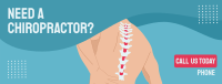 Book Chiropractor Services Facebook cover Image Preview