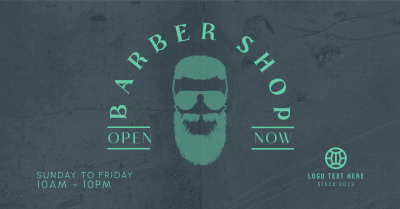 Bearded Barbers Facebook ad Image Preview