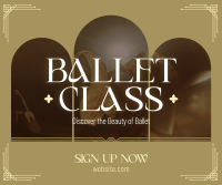 Sophisticated Ballet Lessons Facebook post Image Preview