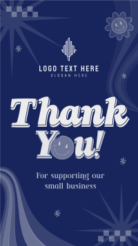 Quirky Thank You TikTok Video Design