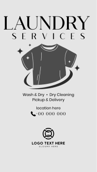 Best Laundry Service Facebook Story Design