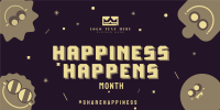 Share Happinness Twitter post Image Preview