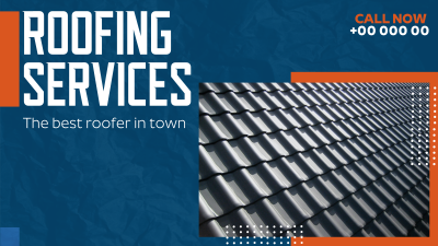Roofing Services Facebook event cover Image Preview