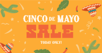 Cinco De Mayo Confetti Sale Facebook ad Image Preview