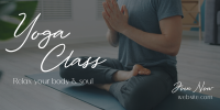 Join Yoga Class Twitter Post Design