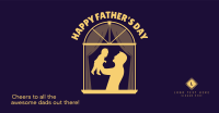Father & Child Window Facebook Ad Design