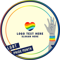 Pride Advocate Facebook Profile Picture Preview