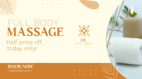 Massage Promo Facebook Event Cover Image Preview