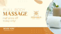 Massage Promo Facebook Event Cover Image Preview