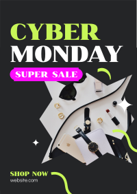 Cyber Super Sale Flyer Image Preview