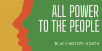 Black History Movement Twitter Post Design