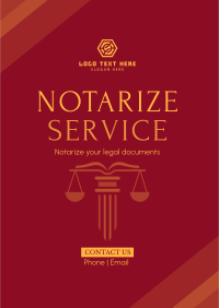 Legal Documentation Flyer Design