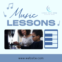 Music Lessons Linkedin Post Preview