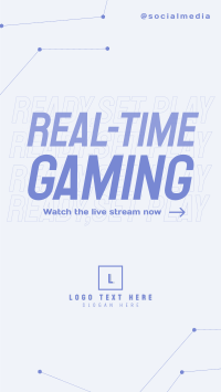 Live Game Night Facebook Story Design