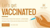 Let's Get Vaccinated Facebook Event Cover Image Preview