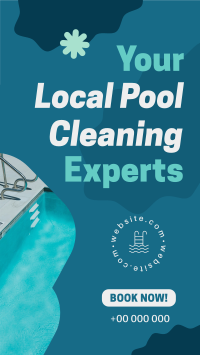 Local Pool Service Facebook Story Design