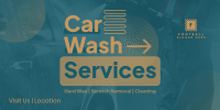 Unique Car Wash Service Twitter Post Image Preview
