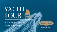 Yacht Tour Facebook Event Cover Design