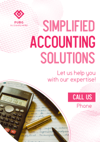 Accounting Solutions Expert Poster Image Preview