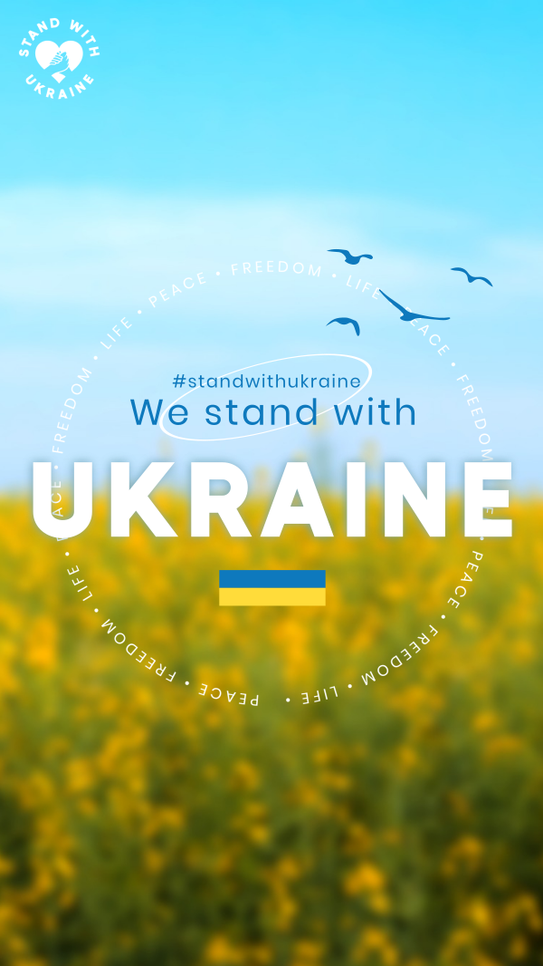 Ukraine Scenery Instagram Story Design Image Preview
