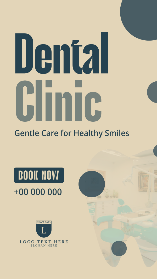 Professional Dental Clinic Facebook Story Design